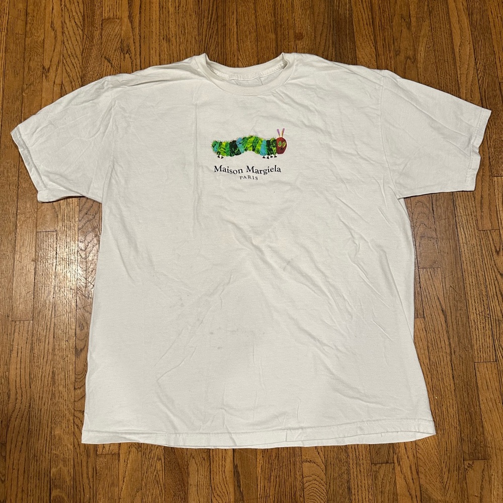 Maison Martin Margiela White Graphic T-Shirt